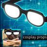 Fashion Men Women LED Light Luminous Glasses Eyewear Anime Cosplay Party Prop. 
