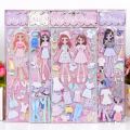 3D Puffy Stickers Beauty Dress Up Princess Sticker for Girl Christmas Gift Toy Scrapbooking DIY Decoration Bubble Stickers. 