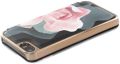 Ted Baker iPhone SE (2016) / 5S Case - Luxury Folio Case/Cover in Flower Design for Women with Built-in Interior Mirror - Porcelain Rose - Black. 