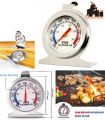 Oven Thermometer 50-300C 100-600F Instant Read Stainless Steel Thermometer. 