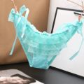 Kawaii Women Pink Lace Panties Underpants Japanese Girls Students Transparent Low Waist Underwear Panties Lingerie. 