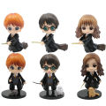 Hot Harry Potter Q Posket Series Version Role Draco Malfoy Hermione Action Figure Anime Collectible Dolls For Kids Christmas Toy. 