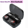 M10 True Wireless Earbuds Airpods M10 Air buds : Bluetooth with Noise-Cancelling, Long Battery Life & Touch Control - Perfect for Sports & Gaming. 