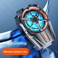 X52 Universal Rechargeable Battery Wireless Mobile Cooling Fan With Three Speed Modes Heat Sink Radiator Game Silent Cooler System | Adjustable Portable Turbo Hurricane Phone Gamepad Holder | For Gaming PUBG, Free Fire. 