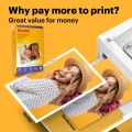 Kodak Photo Paper High Gloss 4R (102x152mm) 100 Sheets 230gram, Photo Studio Paper, Suitable for Album Photos & Snapshots, Best Photo Paper Glossy, 300 Microns Photo Paper Printer. 