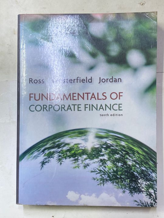 FUNDAMENTALS OF CORPORATE FINANCE BY ROSS WESTERFIELD JORDAN | Daraz.pk