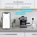 Smart Plug WiFi Alexa Plugs Mini Outlet Wireless Socket 4 Pack, Energy Monitoring, Smart life App Works with Alexa/Google Home by Avatar Controls Remote Controlled Timer No Hub Required. 