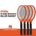 Pack of 4: WBM Mosquito Racket, Rechargeable Electric Mosquito Killer Bat. 