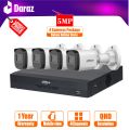 Dahua 4 Cameras Package, 5 Megapixels QHD, 4 Cameras Setup, 4 Camera, Security Camera for Home, Security Camera System for Home, Security Camera for Home Outdoor, Digital Cameras CCTV camera price in Pakistan. 