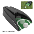 Golf Returner Automatic Training Tool Golf Putting Cup Practice Putter Set Ball Return Device Machine. 