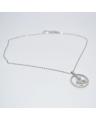 Butterfly Silver Ring Pendant gold plated. 