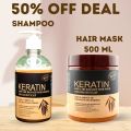 Keratin Brazilian Shampoo Deals Keratin Brazilian Hair Mask 500ml. 