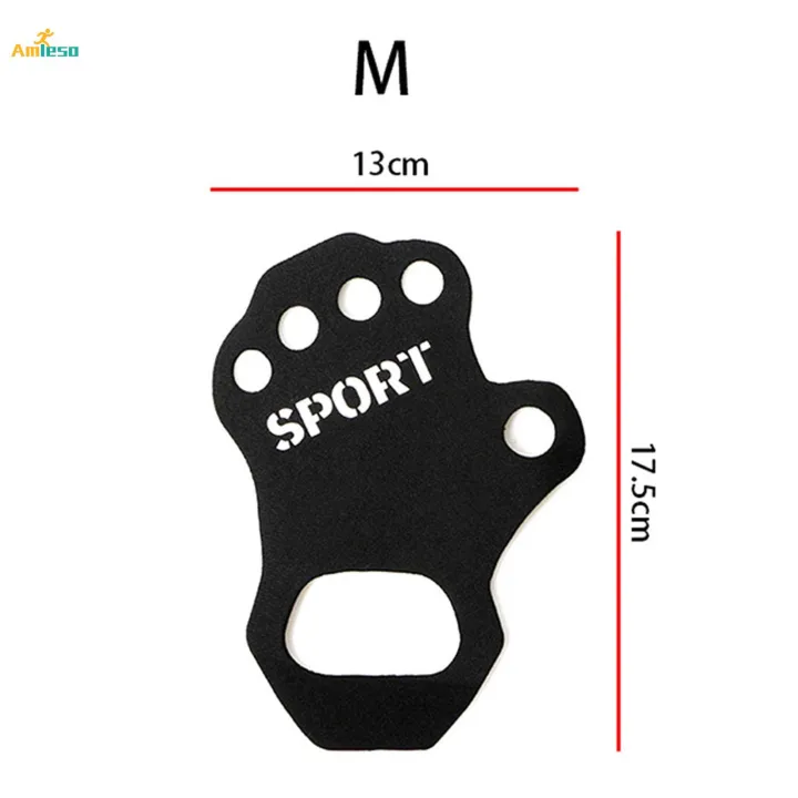 Weight%20Lifting%20Glove%20Durable%20Exercise%20Grip%20Pad%20for%20Pull%20Ups%20Fitness%20Gym%20black%20-%20Image%209