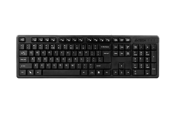 A4Tech Keyboard Wired KK-3 soft keys and best Quality