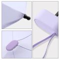Travel Folding Umbrella Lightweight Portable Anti-UV Capsule Umbrella Mini Six-fold Windproof Parasol Umbrellas for Women Girls. 