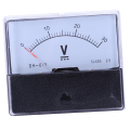2X -670 Accuracy DC 30V Analog Panel Meter Voltmeter. 