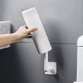 Wall Mount Paper Towel Rack Dispenser for Kitchen Bathroom Toilet, Under Cabinet,Garage, Laundry, Pantry, Paste, Easy Installation- No Drilling. 