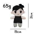 Cross-border new sweetheart omori plush healing redemption game peripheral plush toy hand-painted. 
