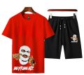 Gangster Beytubeatz  Printed Summer Tracksuit T-Shirt and Shorts for Men. 