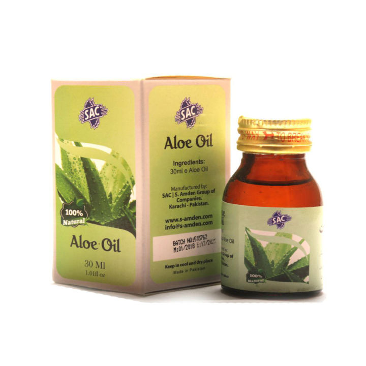SAC - Aloe Vera Oil 30ml Natural
