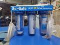 SoSafe Triple Water Purifier Filter System Without UV-2000S 3 Stage|Sediment, PPF, PPYarn|CTO, GAC, Activated Carbon, DPC, Chlorination| Without Ultraviolet Lamp. 