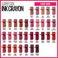 Maybelline Super Stay Ink Crayon Matte Longwear Lipstick, 8hrs long wear Matte Lipstick - 25 STAY EXCEPTIONAL. 