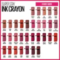 Maybelline Super Stay Ink Crayon Matte Longwear Lipstick, 8hrs long wear Matte Lipstick - 25 STAY EXCEPTIONAL. 