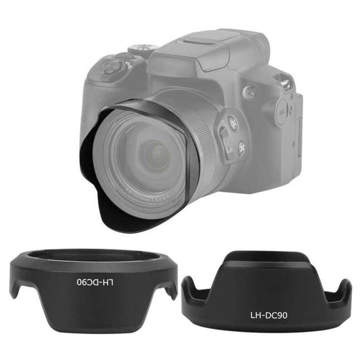 LH-DC90 Block Light Lens Hood for Canon Power SX60 HS Series Cam BY