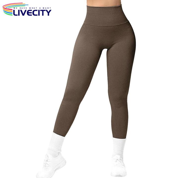 Yoga Pants Close-Fitting High Elasticity Push Up Women Sports Pants
