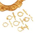 1Set/bag Copper OT Buckle Charm For DIY Necklace Bracelet Jewelry Making Accessories Handmade Supplies. 