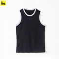 The Shop - Pack Of 3 - Black, White Grey Tank Top Sandos For Boys & Girls Kids, 1 Years To 13 Years - POT-BWGS. 