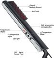 3 IN 1 Beard Straightener, Straightening Brush For Curly Hair Ceramic Flat Iron Hair Straightener Brush Hair Straightener Brush For Men Curly Beard Care Beard Straightener Pick. 