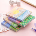 Oil Painting Sticky Memo Pad 80sheets Colored Notepad Sticky Notes Office School. 