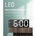 Digital Clock Rechargeable Electric USB Wall Clock. 