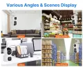 Dual Lens CCTV - CCTV Camera - Wifi Camera - Wifi Smart Camera - CCTV Camera Wifi - Home Security Camera - Smart Camera Wifi - CCTV Wifi - Security Camera For Home Wifi - Camera CCTV - Security Camera - Security Camera For Home - 360 Indoor Camera. 
