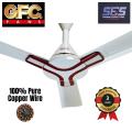 GFC fans ceiling fan energy saver Deluxe series mansion model High speed 100% Pure Copper Wire / winding Celling Fans dark wood brown 3 Years motor guarantee Heavy Duty 56 Inches best energy saver ceilling fan for lounge bed dinning drawing room. 