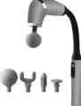 Imported Massage Gun with Extended Handle, U-Shaped Back Massager for Pain Relief. 