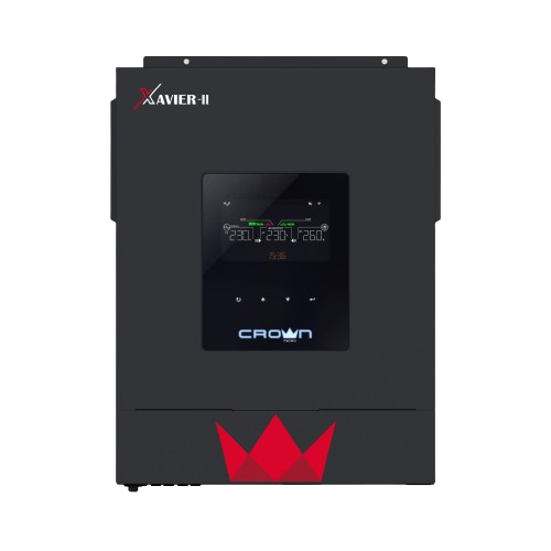 Crown Xavier II 5.6 KW Inverter Pure Sine Wave Solar Hybrid Inverter 4 Year Warranty