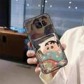 Anti-knock protective Phone Case For Samsung Galaxy S7 Edge/G9350 TPU Cartoon Graffiti Anti-dust Back Cover Card slot. 