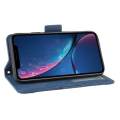 For Apple iPhone XR Wallet Case Magnetic Book Flip Cover with Removable Credit Card Holder. 