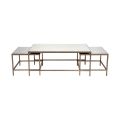 3 Piece Center Table Set and Nesting Tables Set With 2 Small Table Wrought Iron Table Set Table For T.v Lounge and Drawing Room. 