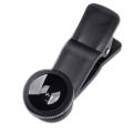 Camera Clip-on Lens Kit  3-in-1 Universal Smartphone 180 degree Fisheye Lens 0.67X Wide Angle Macro Lens. 