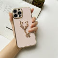 FELMYST Mascot Case For Xiaomi Mi 11 Lite 5G NE 3D Luxury Reindeer Gold Plated  Mobile Phone Casing Square Pendant Inlaid Brick Girl Boy Gift Soft Shockproof Cover Cases. 