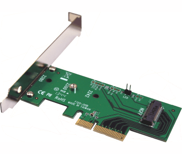 Addonics ADM2PX4 M2 PCIe SSD   PCIe 3.0 4 Lane Adapter