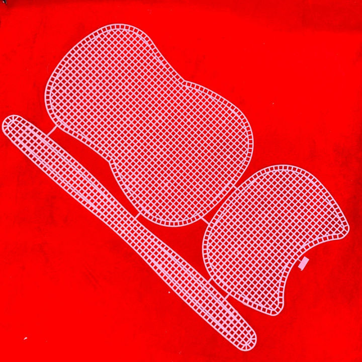 Horseshoe Bag Mesh Knitting Lining Weaving Plastic Mesh Sheet Accessories Velvet ZHANGNA