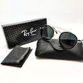 Fashion Polarized & Branded Sunglasses Metal Round Frame UV Protection for Men Women Goggle with Protection Box. 