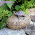 Key Hider for Yard Waterproof Resin Key Box Outdoor Garden Ornament Key Hider with Secure Simulation Stone Design Ideal for Southeast Asian Buyers Hidden Key Holder. 
