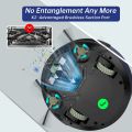 OKP LIFE K2 Robot Vacuum Cleaner, Super Thin, 2200Pa Suction,100Mins Runtime, Self-Charging Robotic Vacuum Cleaner, Work with Voice Controlled best for Pet Hair, Carpets cleaning. 