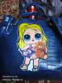 1 pc LOL Surprise Doll Girl Patch,Cute Girl Applique Embroidered Patch,Decorative Patch for Kids Clothes,Sew-On Fabric Patch Best Quality DIY Craft Motives for Jackets,Backpacks,T-Shirts Vibrant,Durable,Easy to Use Perfect Gift for Kids,Teens,Fashion love. 