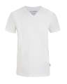 Classic V-Neck White Undershirt. 